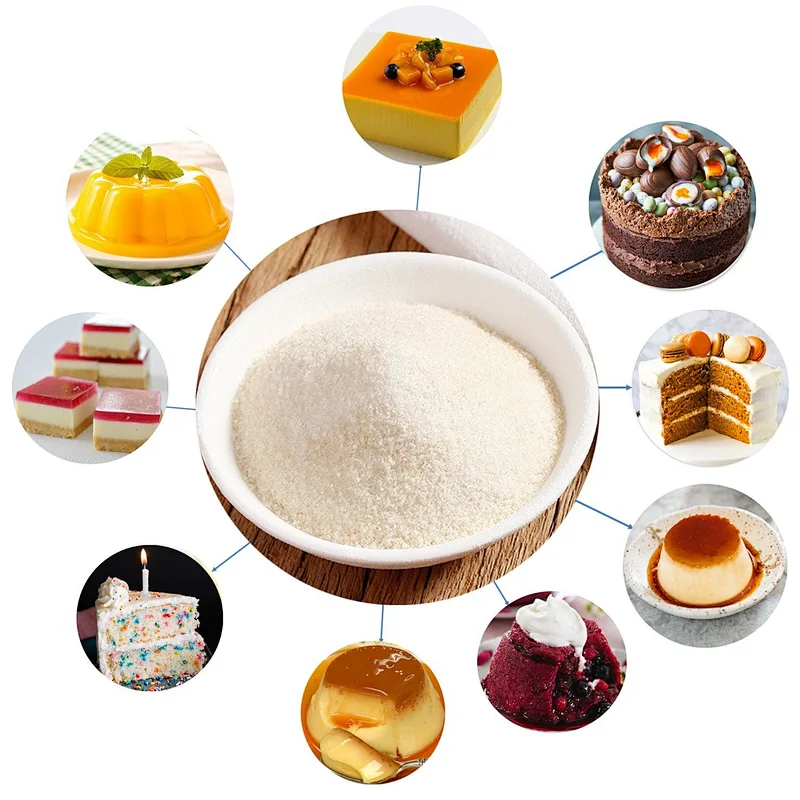 Edible Halal Gelatin for lce Cream in Best Price